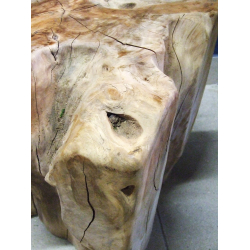 Stolik podręczny kawowy z kawałka korzenia drewno TEAK 40cm